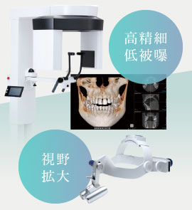高精細低被曝・視野拡大